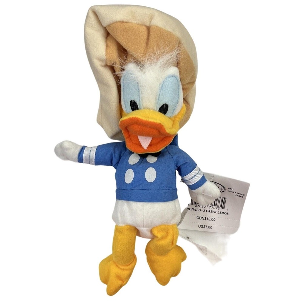 Donald Duck 3 Caballeros 9" Plush‎ Disney Store
